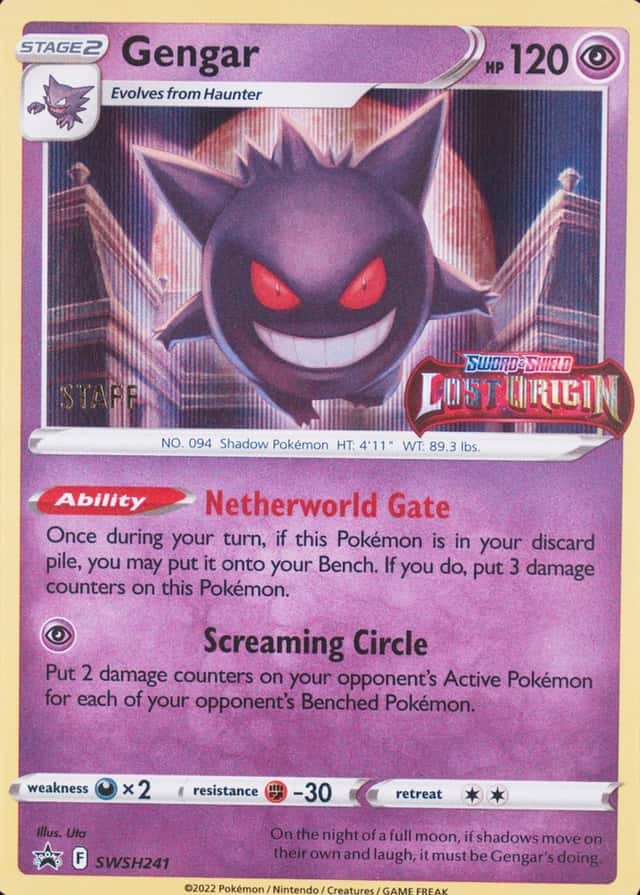 Holo · Prerelease · Staff