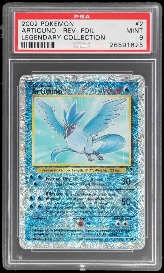 2002 Pokemon Legendary Collection Reverse Holo Articuno #2