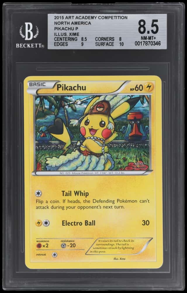 2015 Pokemon Art Academy Competition North America Illustration Xime Pikachu