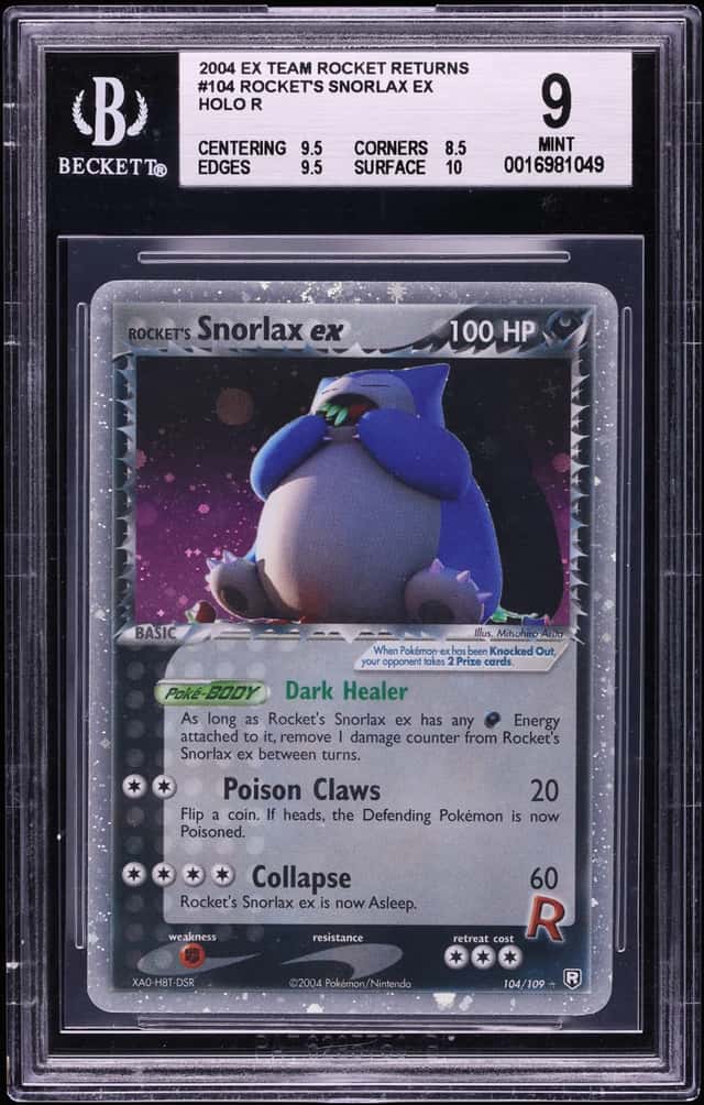 Rocket's Snorlax EX