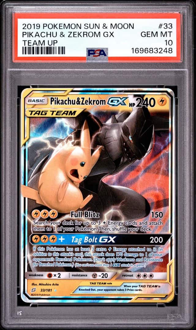 Pikachu & Zekrom GX