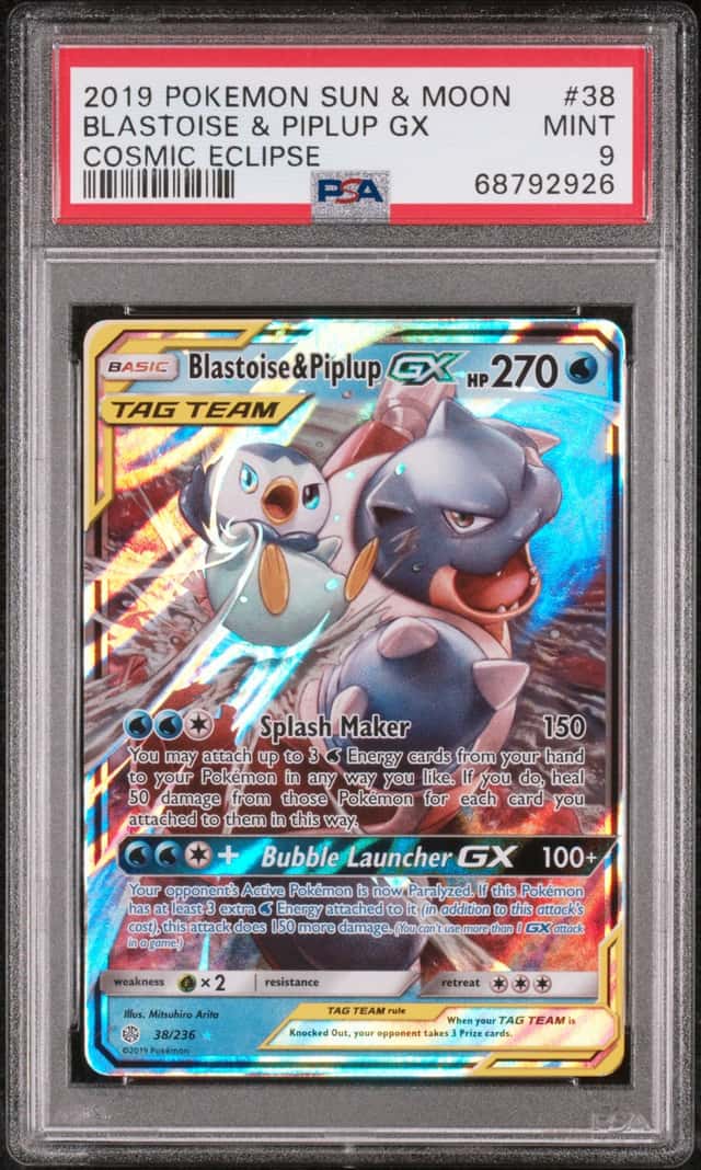 Blastoise & Piplup GX