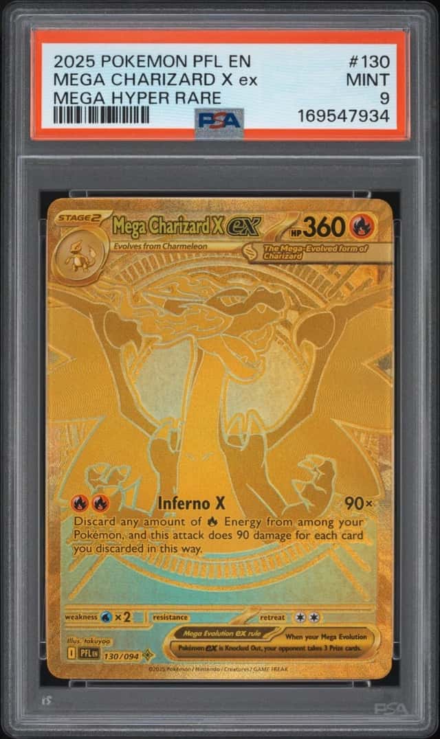 MEGA CHARIZARD X ex