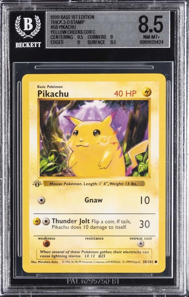 Pikachu (Yellow Cheeks) COR C