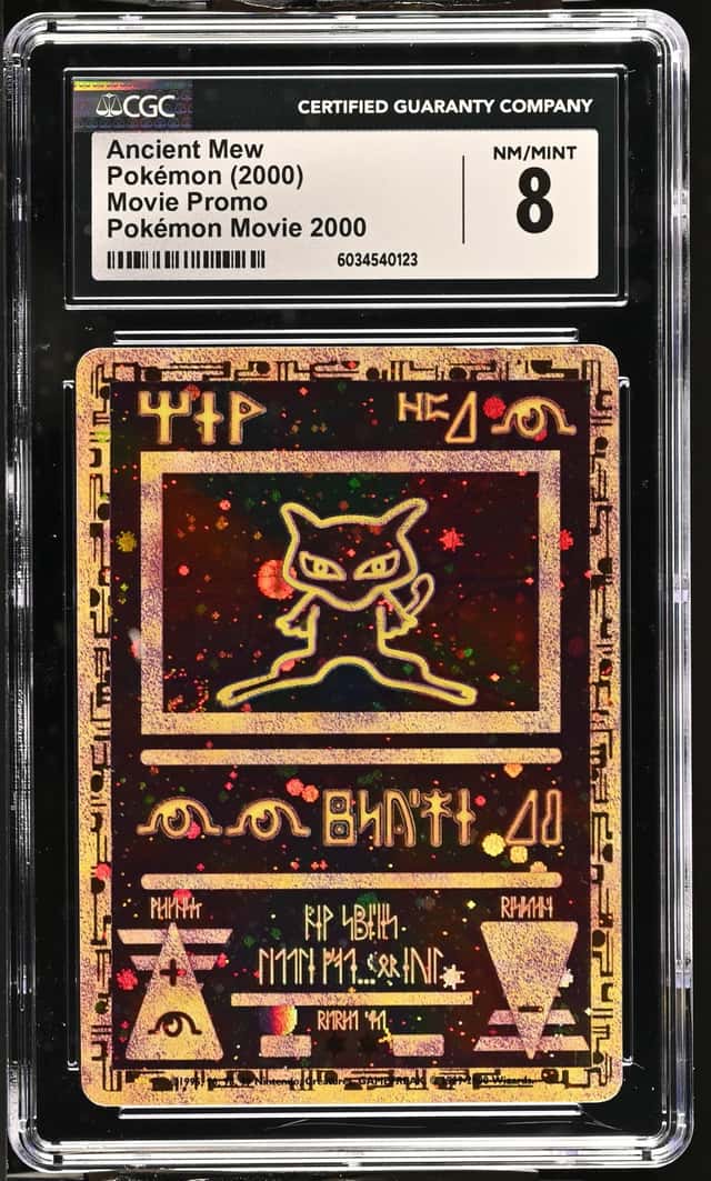 Pokemon Ancient Mew Movie 2000 Promo CGC 8