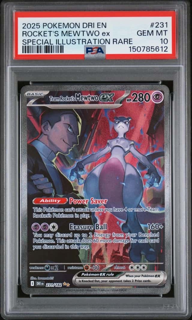 ROCKET'S MEWTWO ex