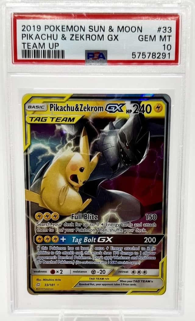 Pikachu & Zekrom GX