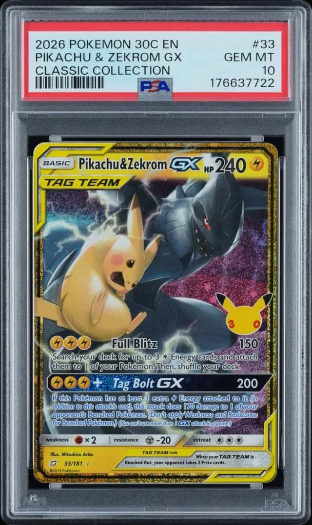 Pikachu & Zekrom GX