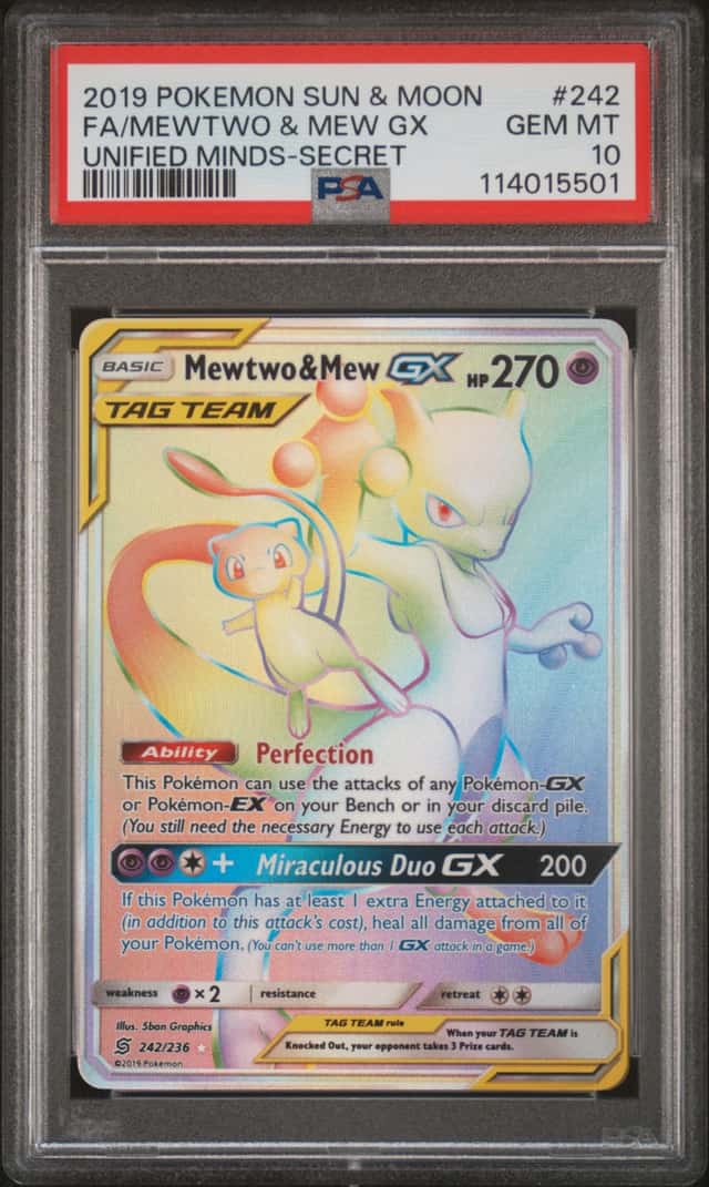 Mewtwo & Mew GX