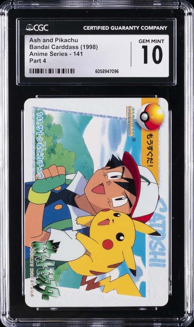 Ash and Pikachu