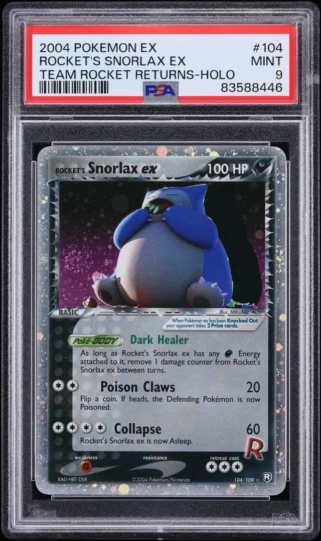 Rocket's Snorlax EX