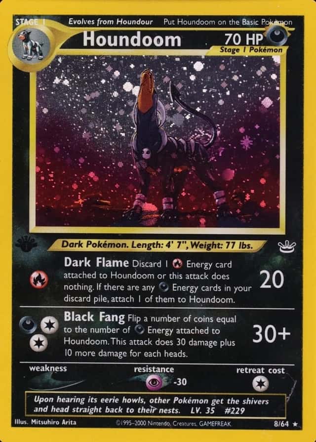 Double Holo · Error · Holo · 1st Edition