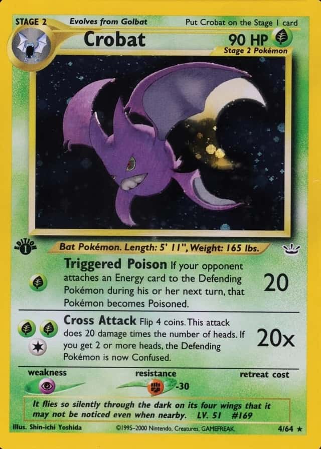 Double Holo · Error · Holo · 1st Edition