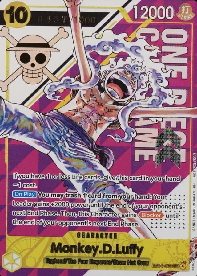 Op Event Top Prize