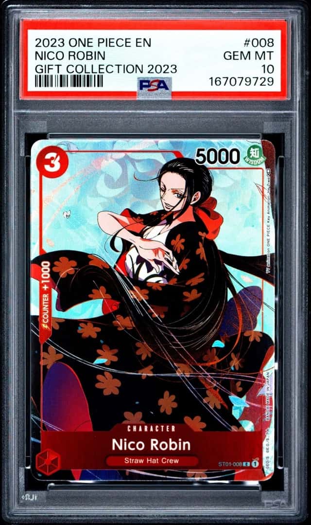 One Piece Nico Robin Gift Coll. 2023 008 PSA 10 Gem Mint