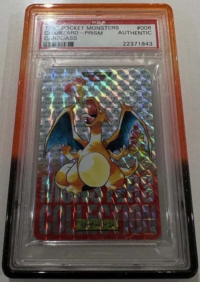 Charizard - Prism Pocket Monsters Carddass 1997 Psa Grade