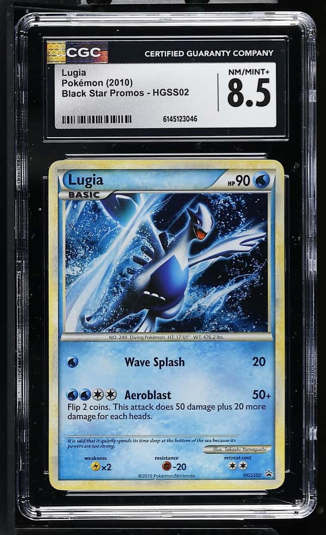 2010 Pokemon Black Star Promos #HGSS02 Lugia CGC 8.5 NM-MT+