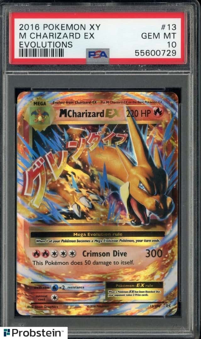 2016 Pokemon XY Evolutions #13 M Charizard EX PSA 10 GEM MINT