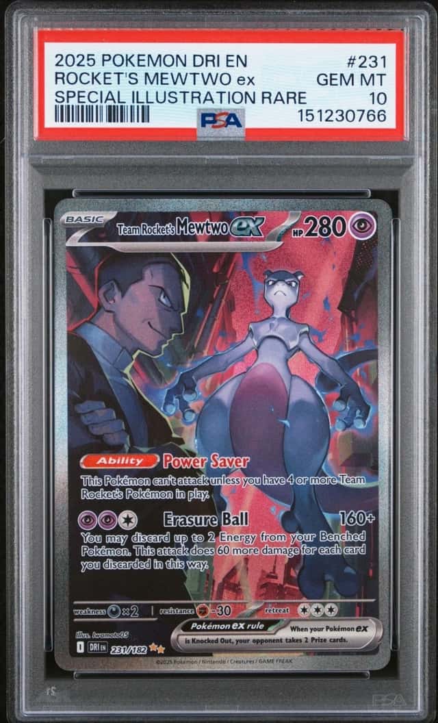 ROCKET'S MEWTWO ex