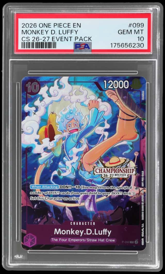 2026 One Piece Championship 26-27 Event Pack Monkey D. Luffy #P099