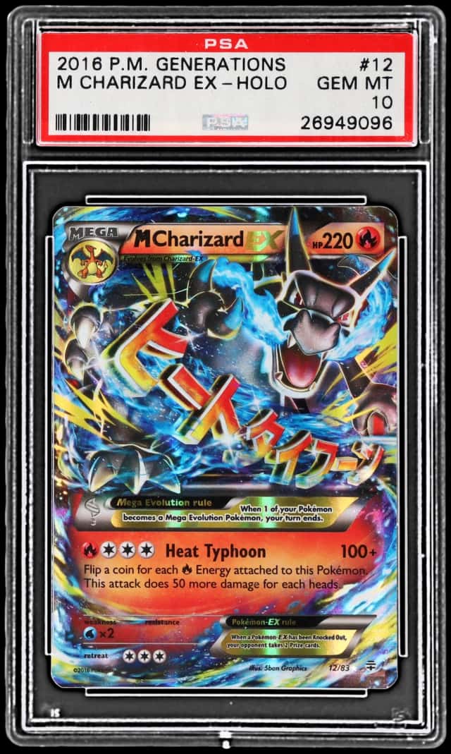 2016 Pokemon XY Generations Holo M Charizard Ex #12
