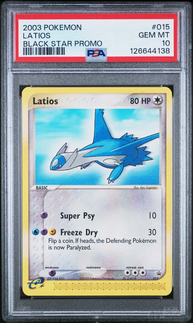 2003 Pokemon Black Star Promos Latios #15