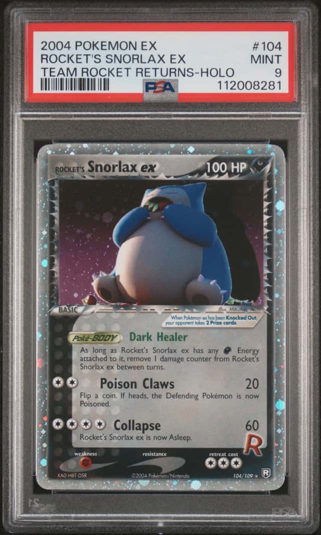 Rocket's Snorlax EX