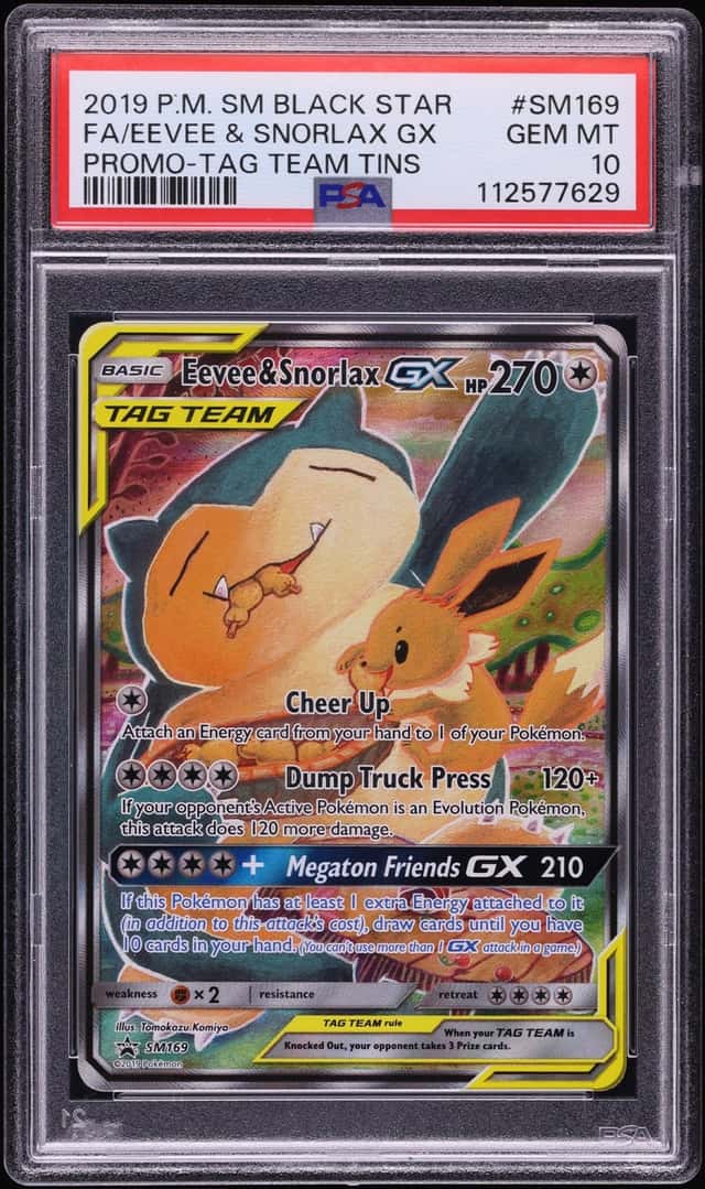 Eevee & Snorlax GX