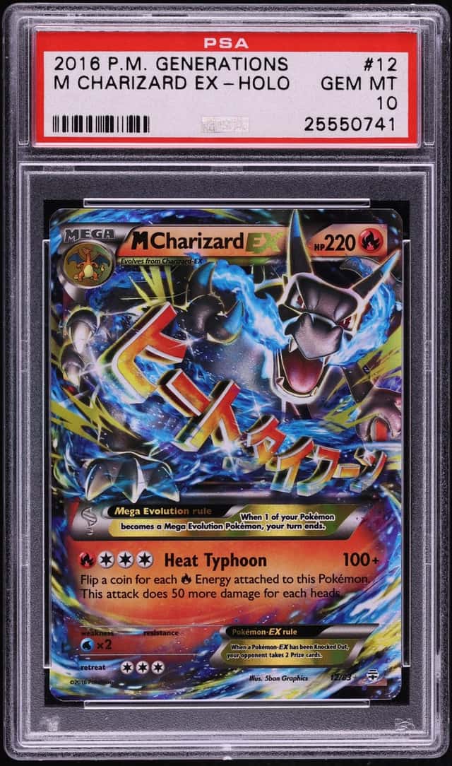 2016 Pokemon XY Generations Holo M Charizard EX #12 PSA 10 GEM MINT