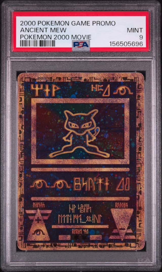POKEMON ANCIENT MEW 2000 GAME MOVIE POKEMON 2000 MOVIE PSA 9