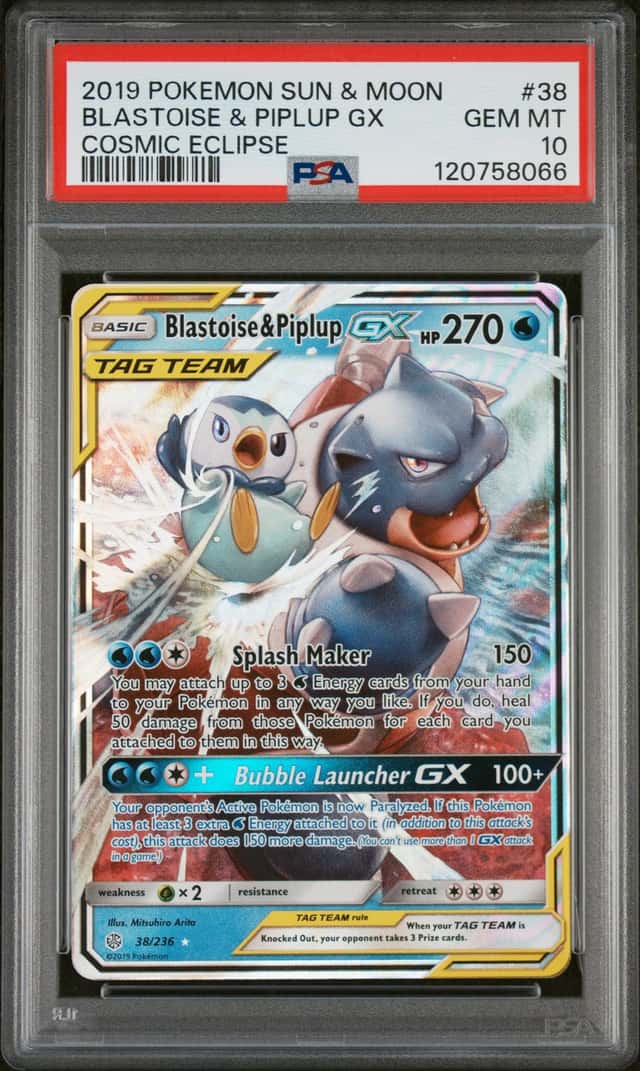 Blastoise & Piplup GX