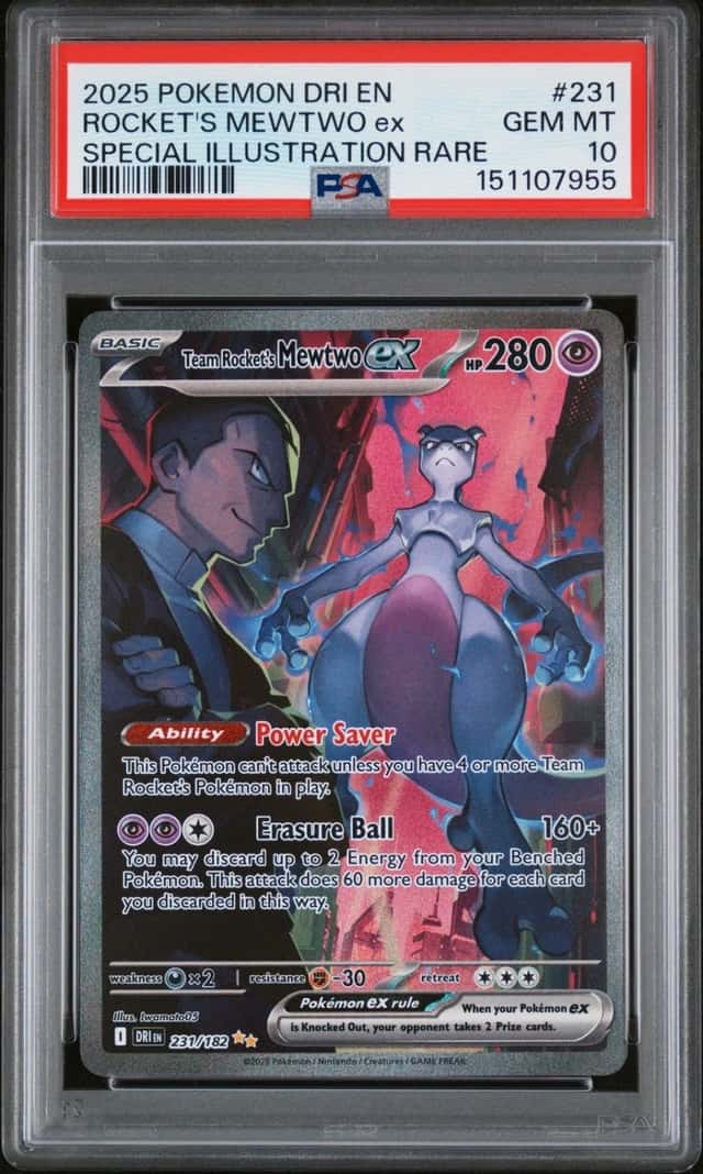 ROCKET'S MEWTWO ex