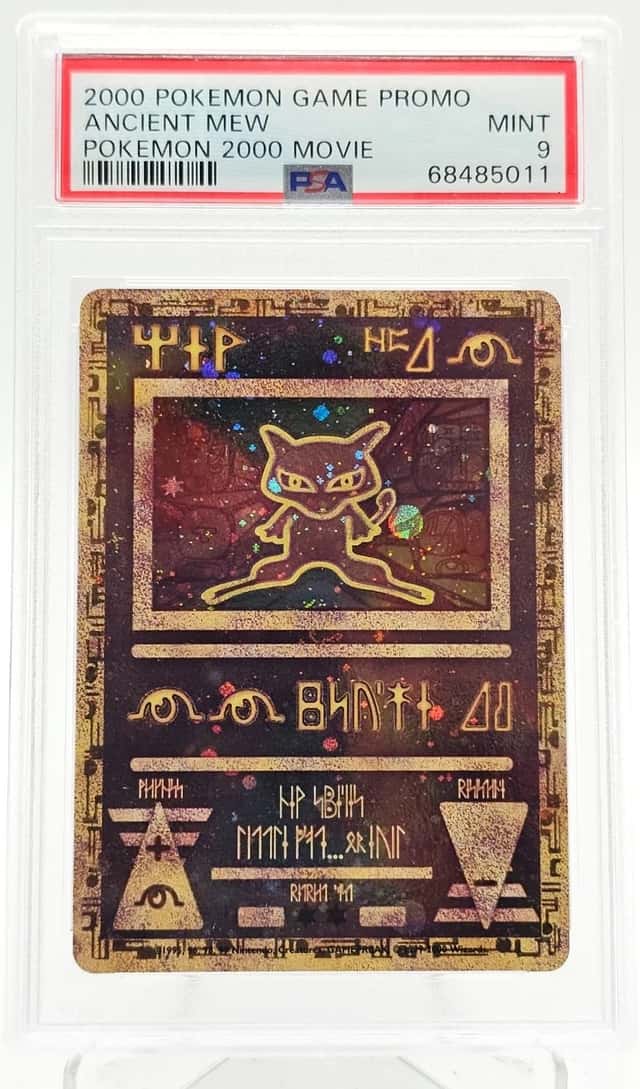 MEW 2000 POKEMON GAME PROMO 200 MOVIE MINT PSA 9 Q0895