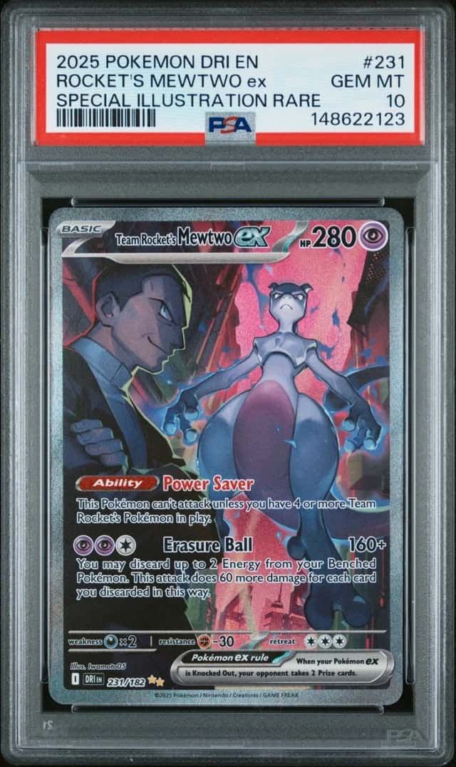 ROCKET'S MEWTWO ex