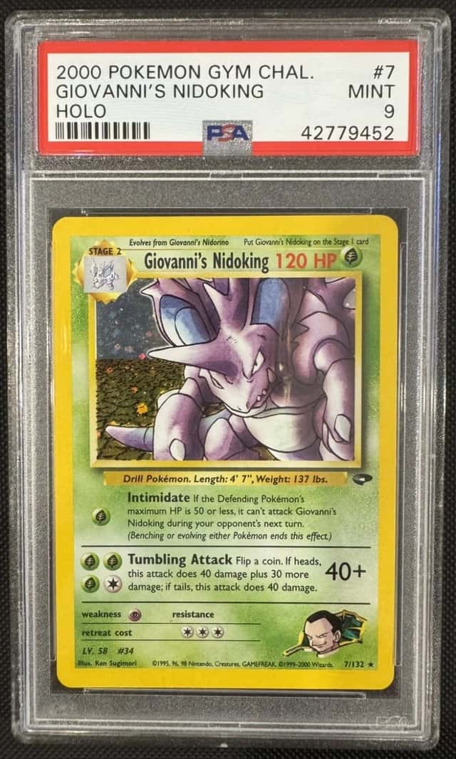 Giovanni's Nidoking
