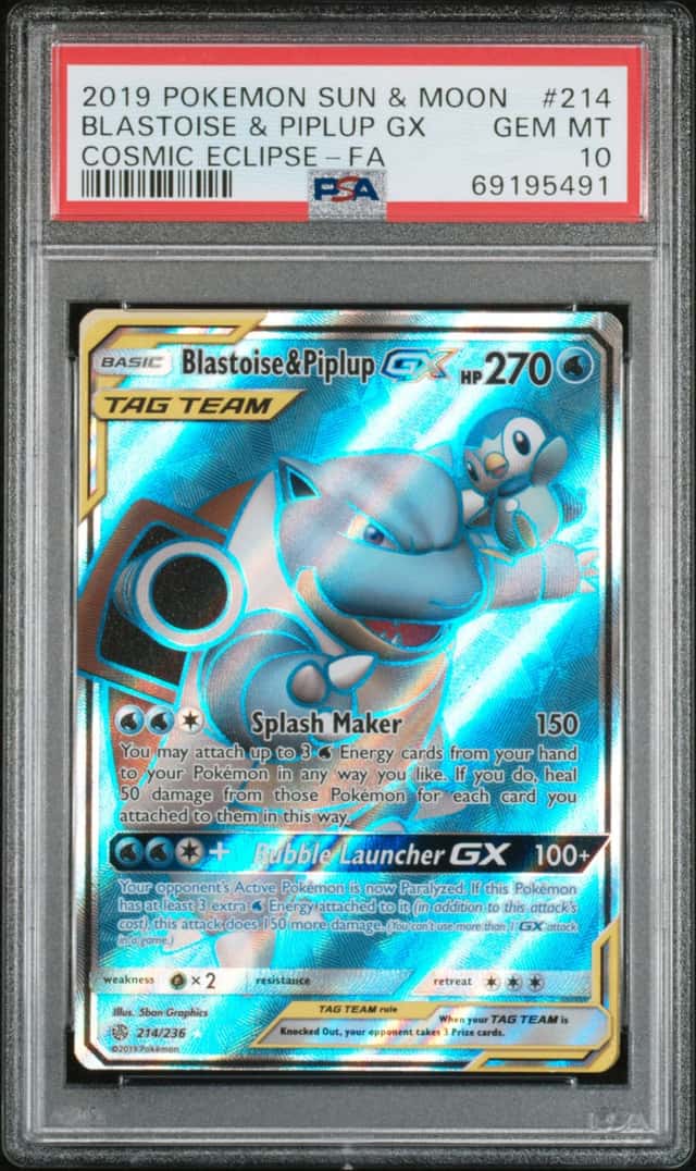 Blastoise & Piplup GX