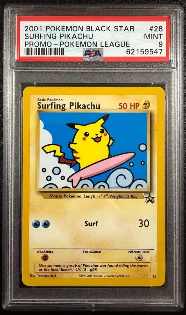 Surfing Pikachu