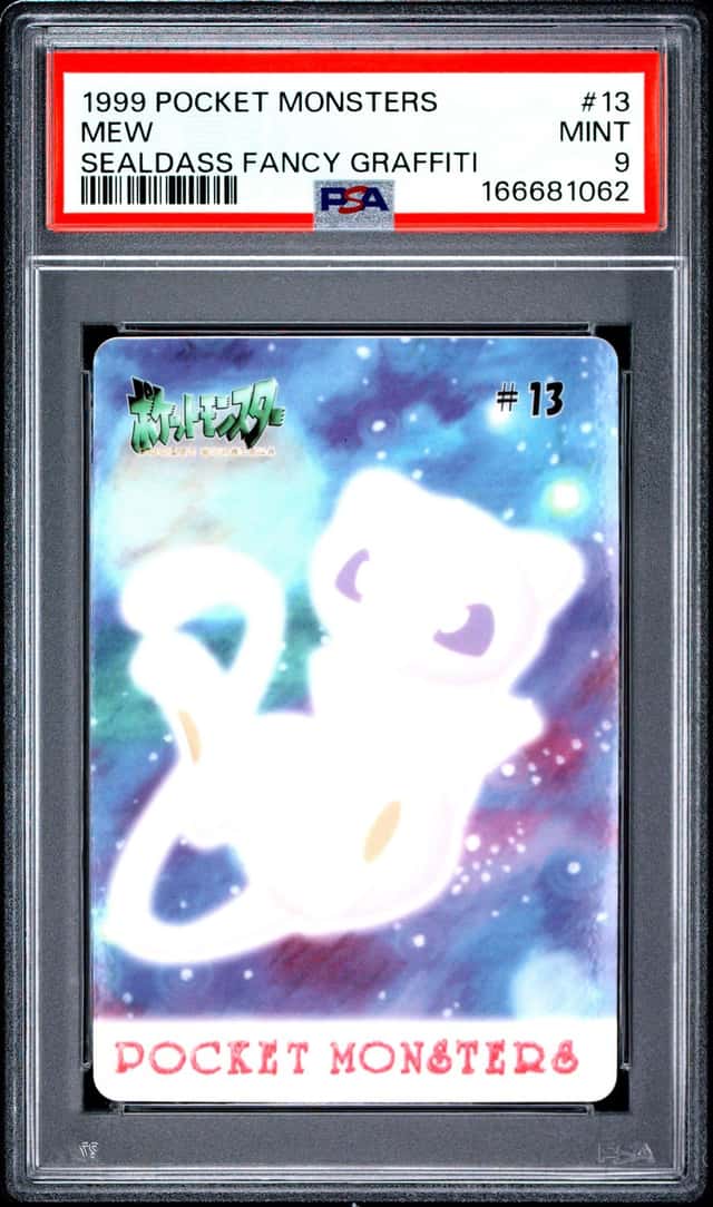 Pokémon Mew 13 Sealdass Fancy Graffiti PSA Trading...