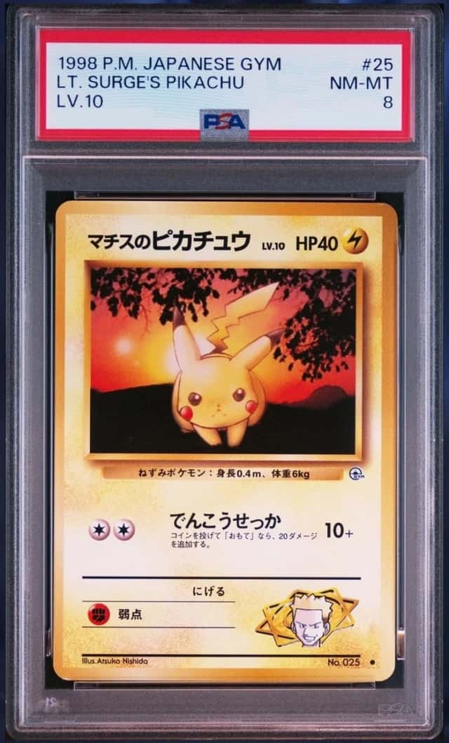 Lt. Surge's Pikachu