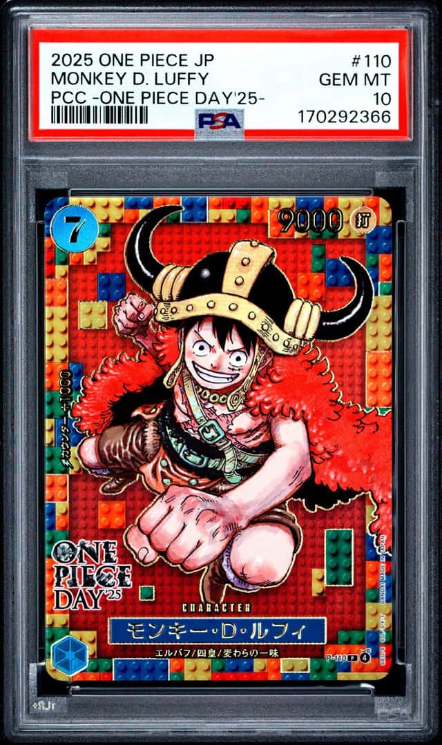 2025 ONE PIECE JPN PREMIUM COLLECTION ONE PIECE DAY'25 MONKEY D. LUFFY PSA 10