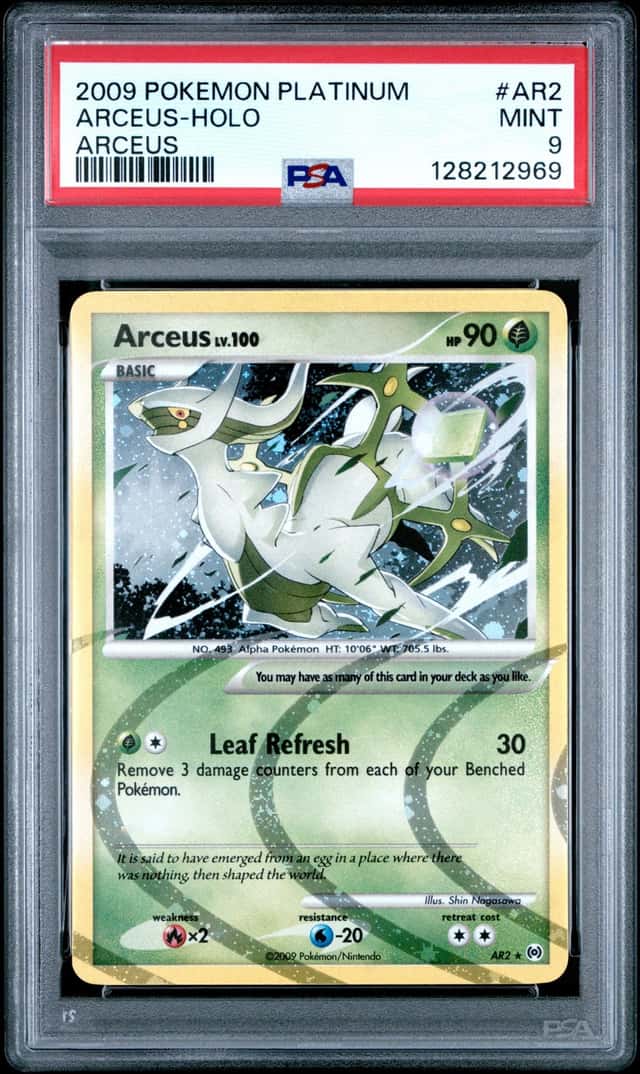2009 Pokemon Platinum Arceus Holo #AR2 PSA 9