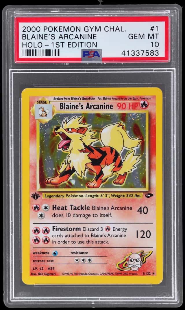 Blaine's Arcanine