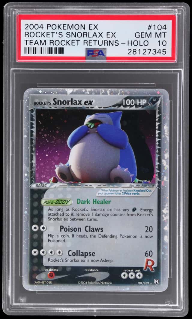 Rocket's Snorlax EX