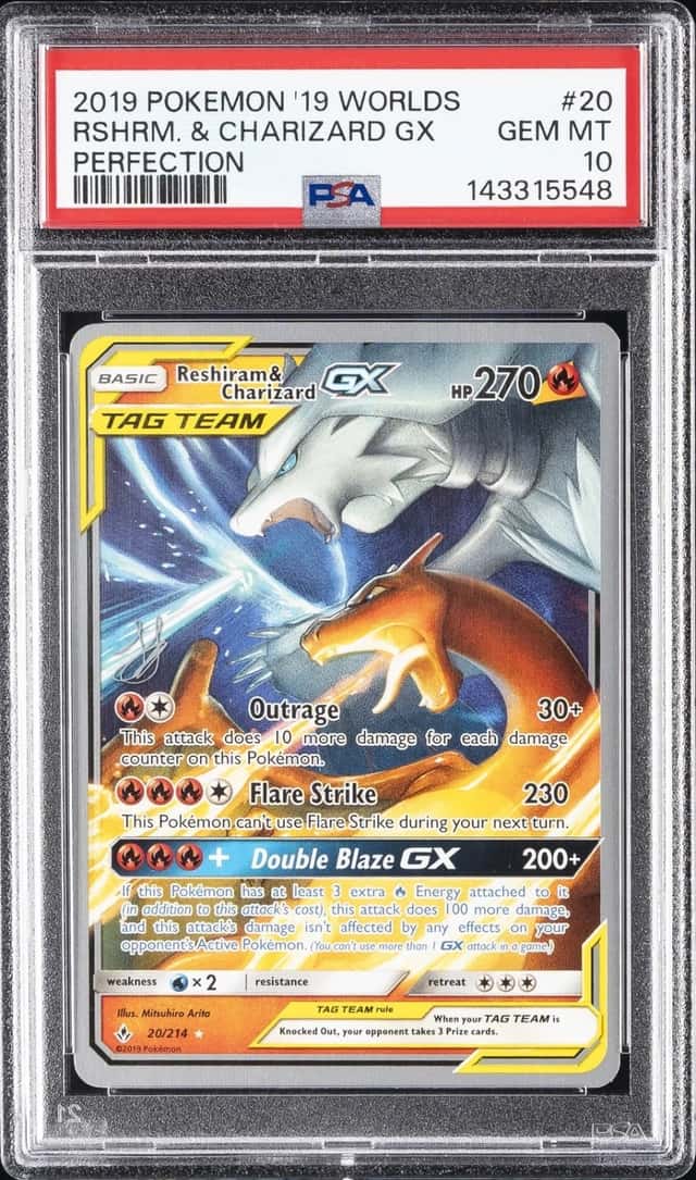 Reshiram & Charizard GX