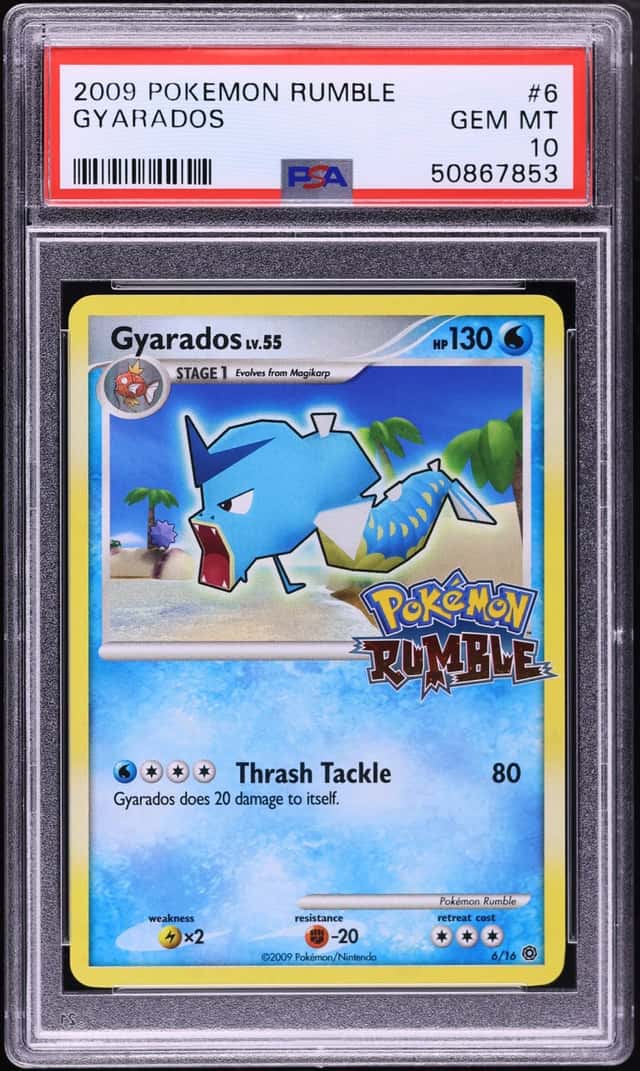 2009 Pokemon Platinum Rumble Gyarados #6 PSA 10 GEM MINT