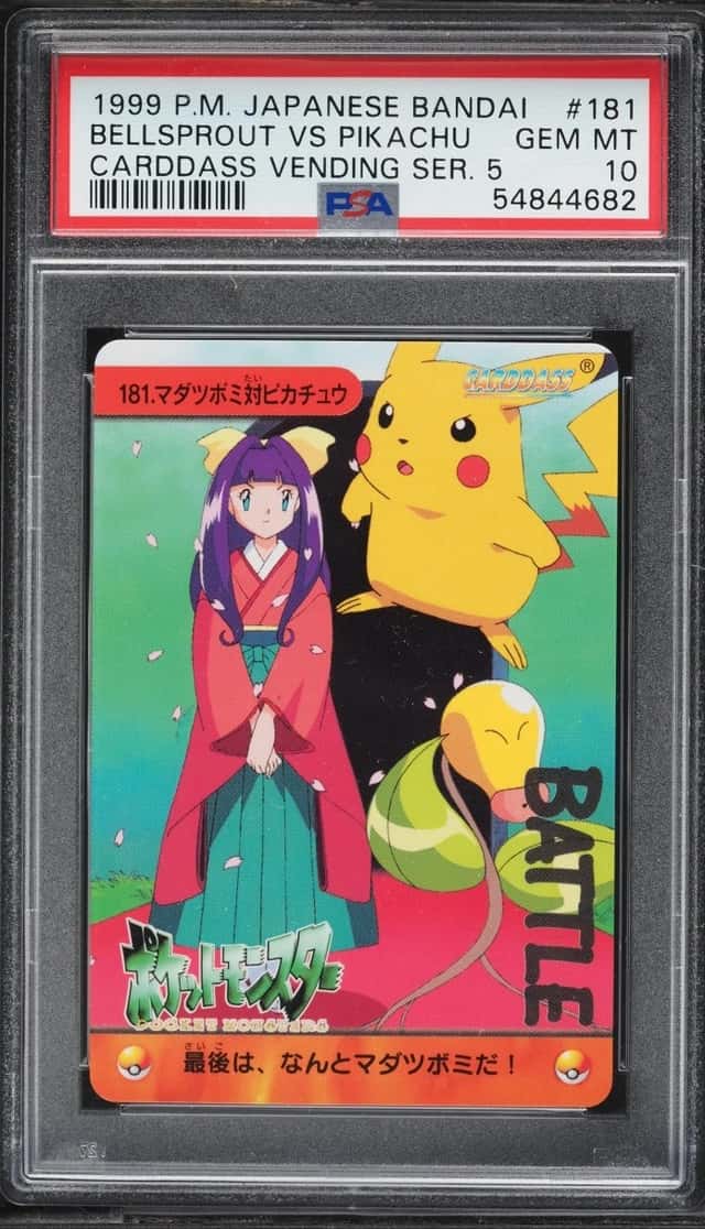 Bellsprout Vs Pikachu