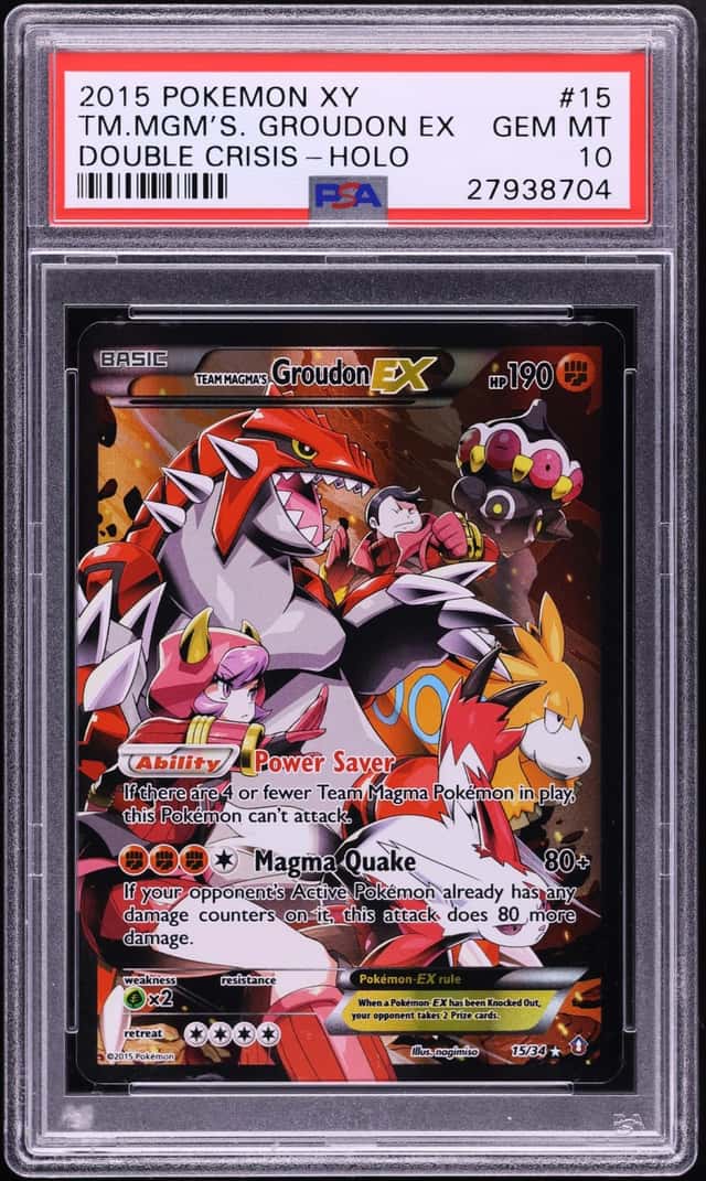 Team Magma's Groudon EX
