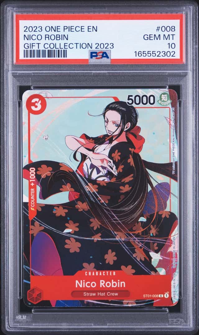 2023 One Piece Nico Robin Gift Collection #008 PSA 10 GEM MINT