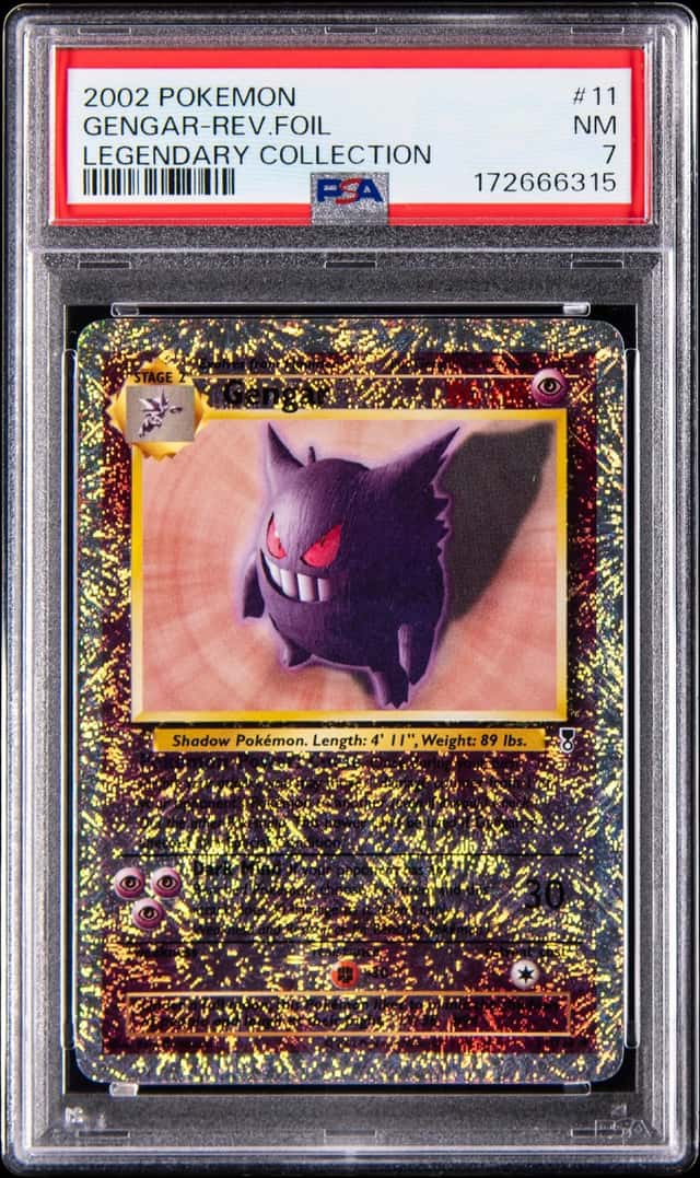 2002 Pokemon Legendary Collection Reverse Holo #11 Gengar