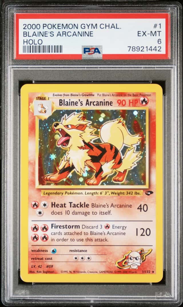 Blaine's Arcanine